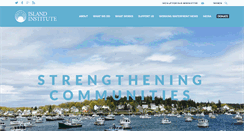 Desktop Screenshot of islandinstitute.org